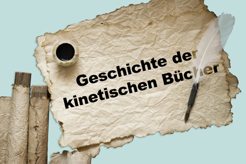 Über die Geschichte kinetischer Bücher